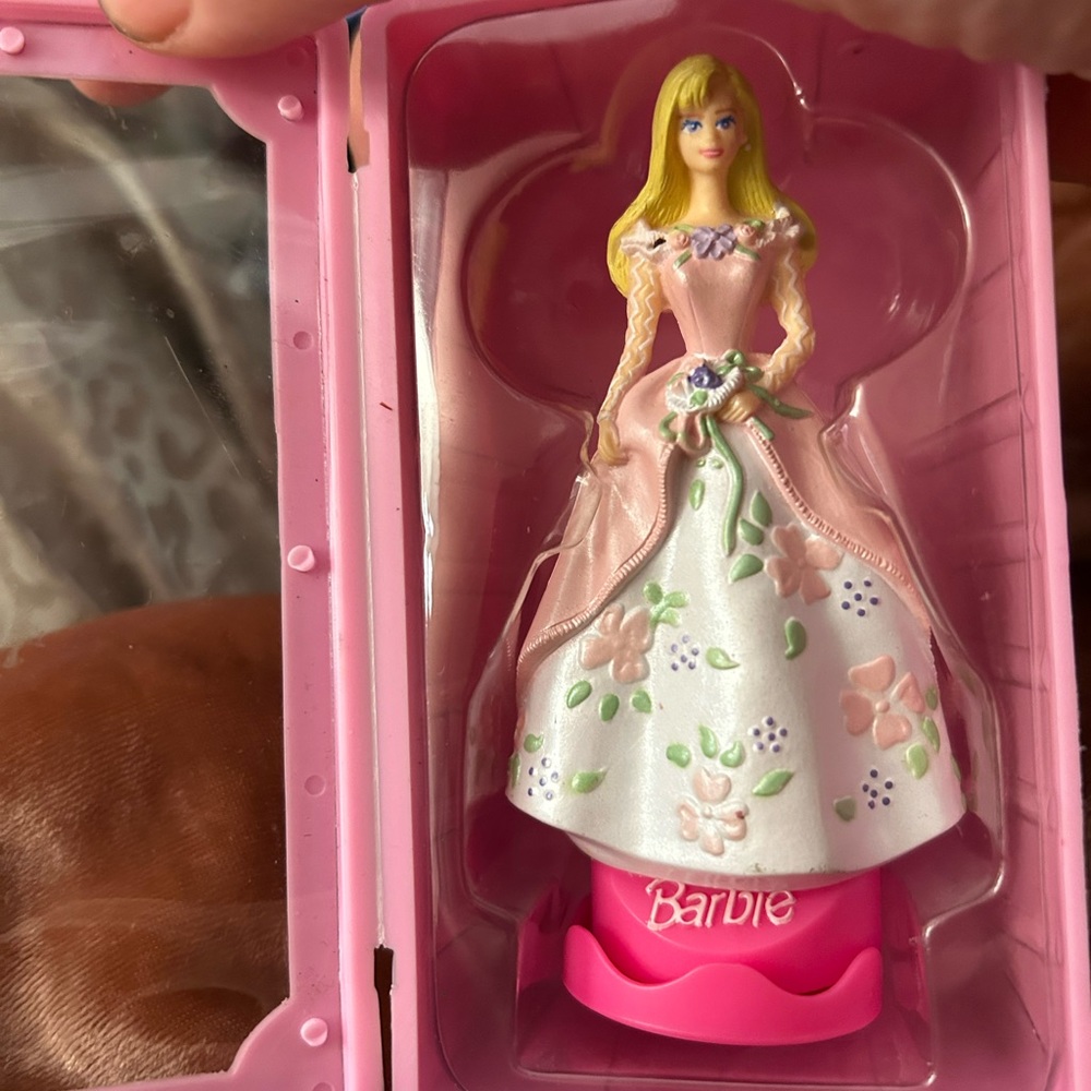 Vintage Barbie Party Stamp in Original Case